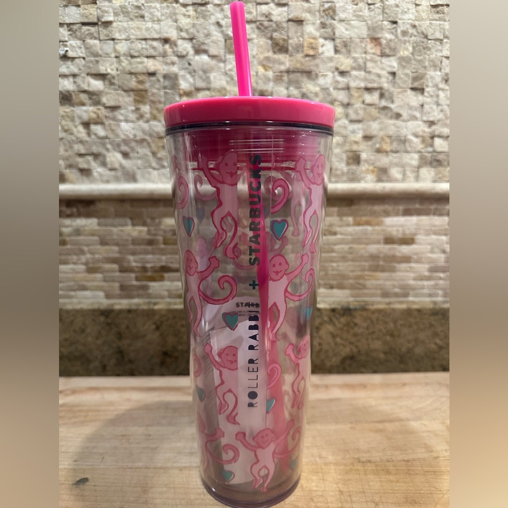 Roller Rabbit + Starbucks Tumbler